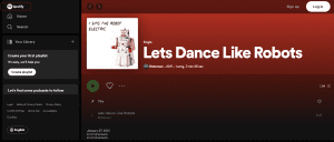 Robot dancin'